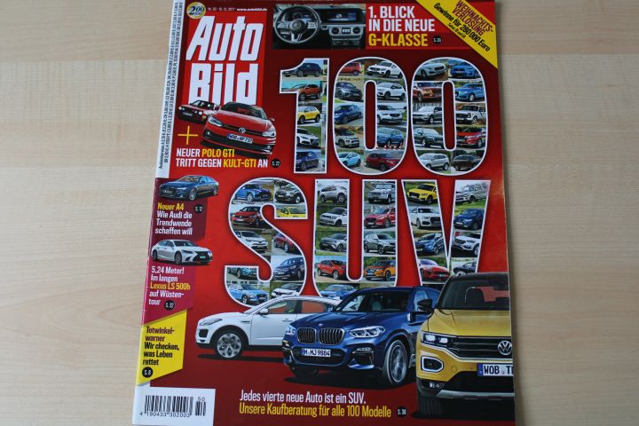 Deckblatt Auto Bild (50/2017)